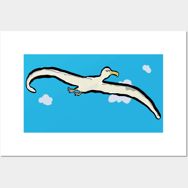 albatross Wall Art by greendeer